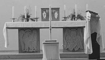 Altar der Osternacht 1957